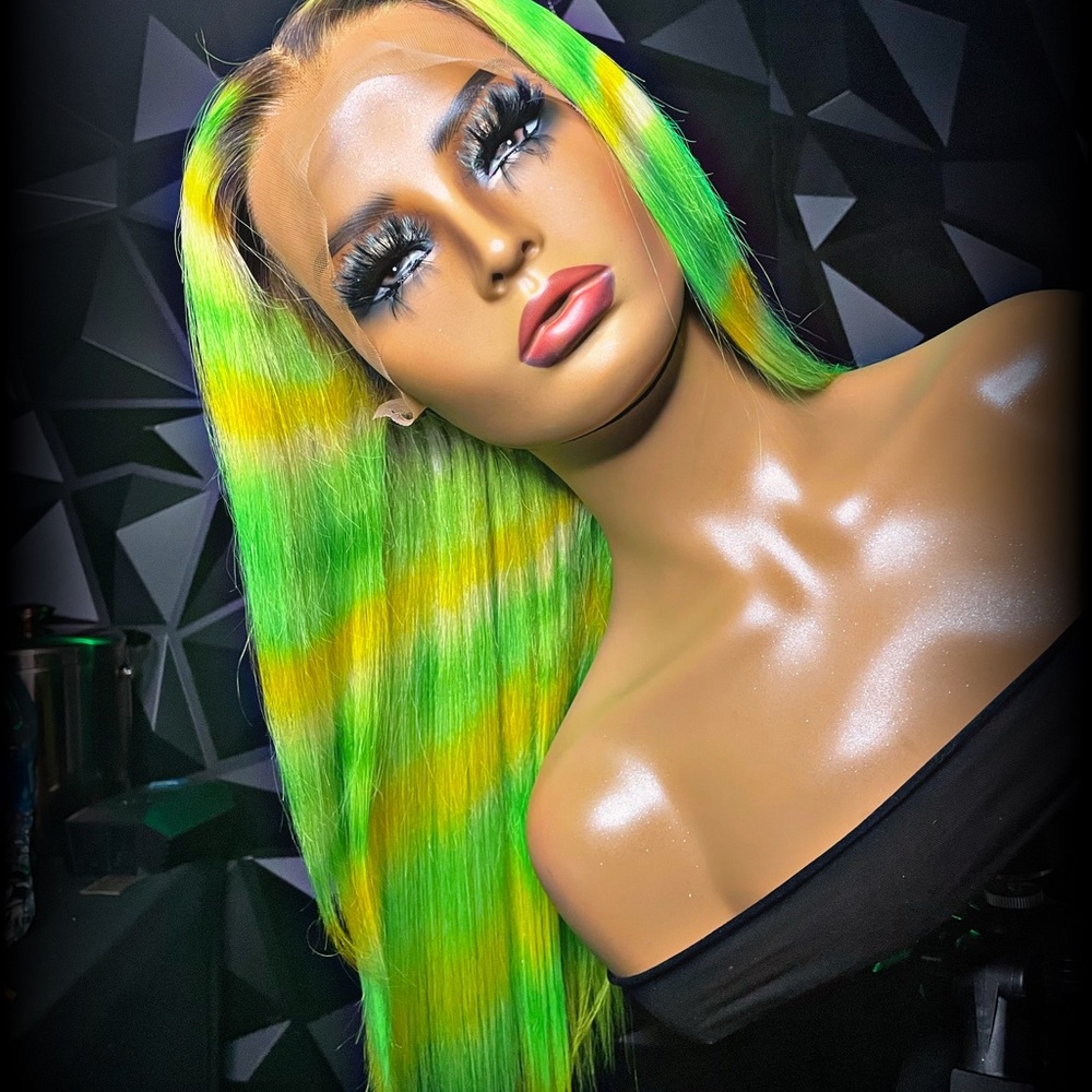 Copeland Human Hair Lacefront Wig 180 density Transparent Lace